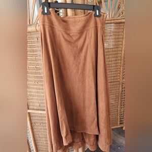 Jag Jeans A-Line Skirt in Rich Brown